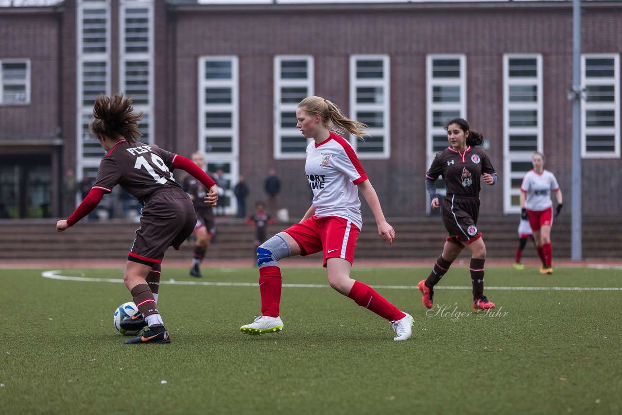 Bild 360 - B-Juniorinnen Walddoerfer - St.Pauli : Ergebnis: 4:1